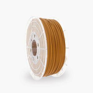 Ocher Brown PLA 3D Printer Filament with a diameter of 1.75mm on a 1KG Spool.
