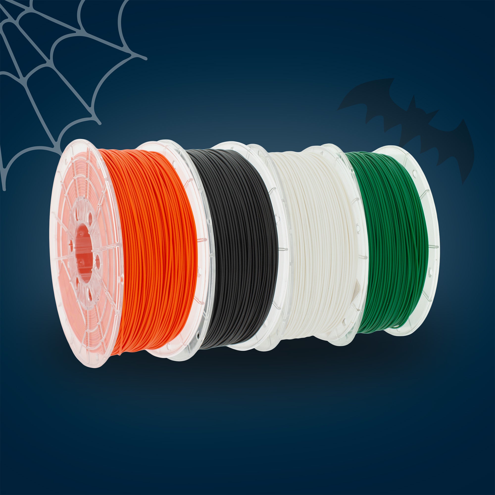 Pack Halloween - Orange, Noir, Blanc et Vert