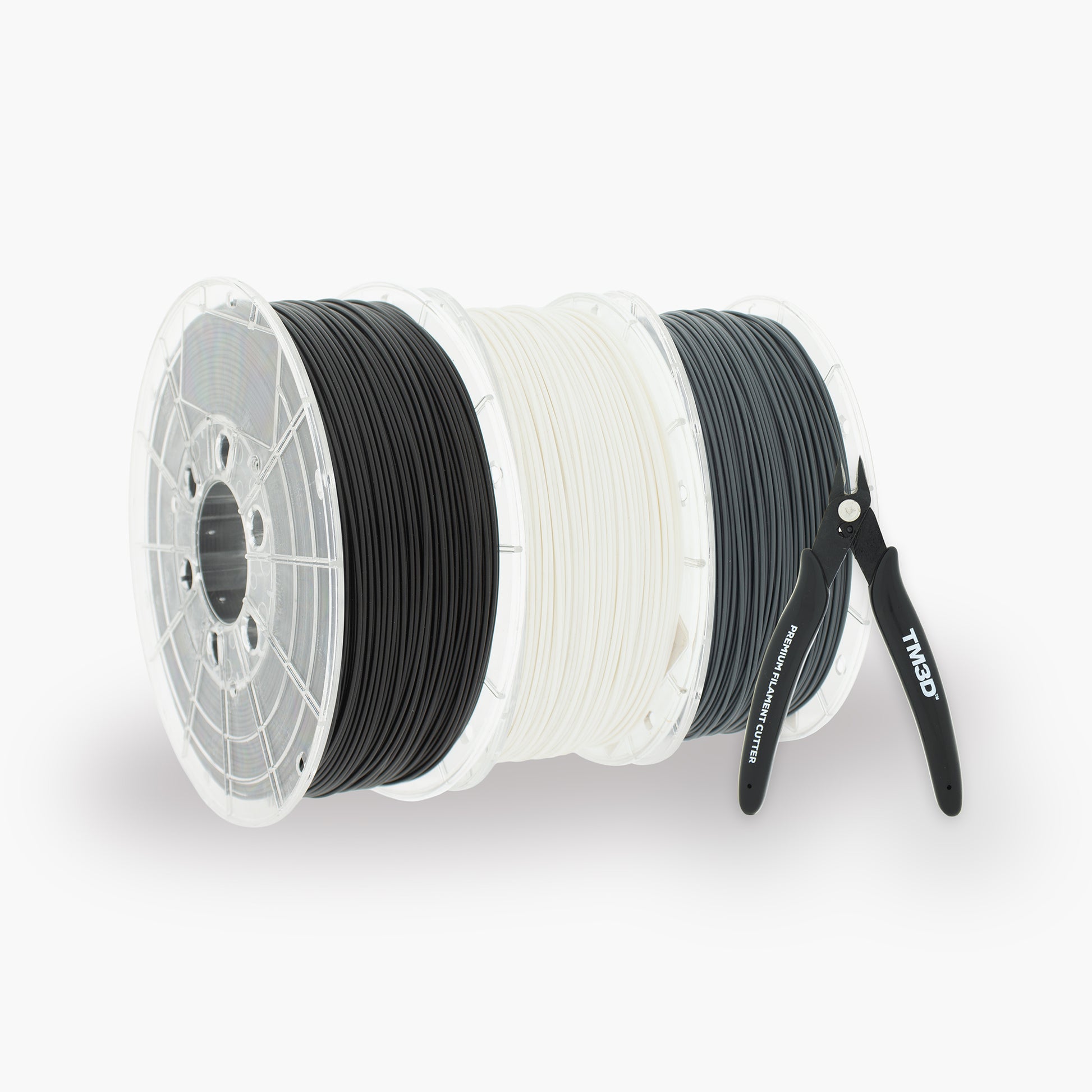 Kit de démarrage de filament - Noir, Blanc et Gris