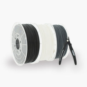 Kit de démarrage de filament - Noir, Blanc et Gris