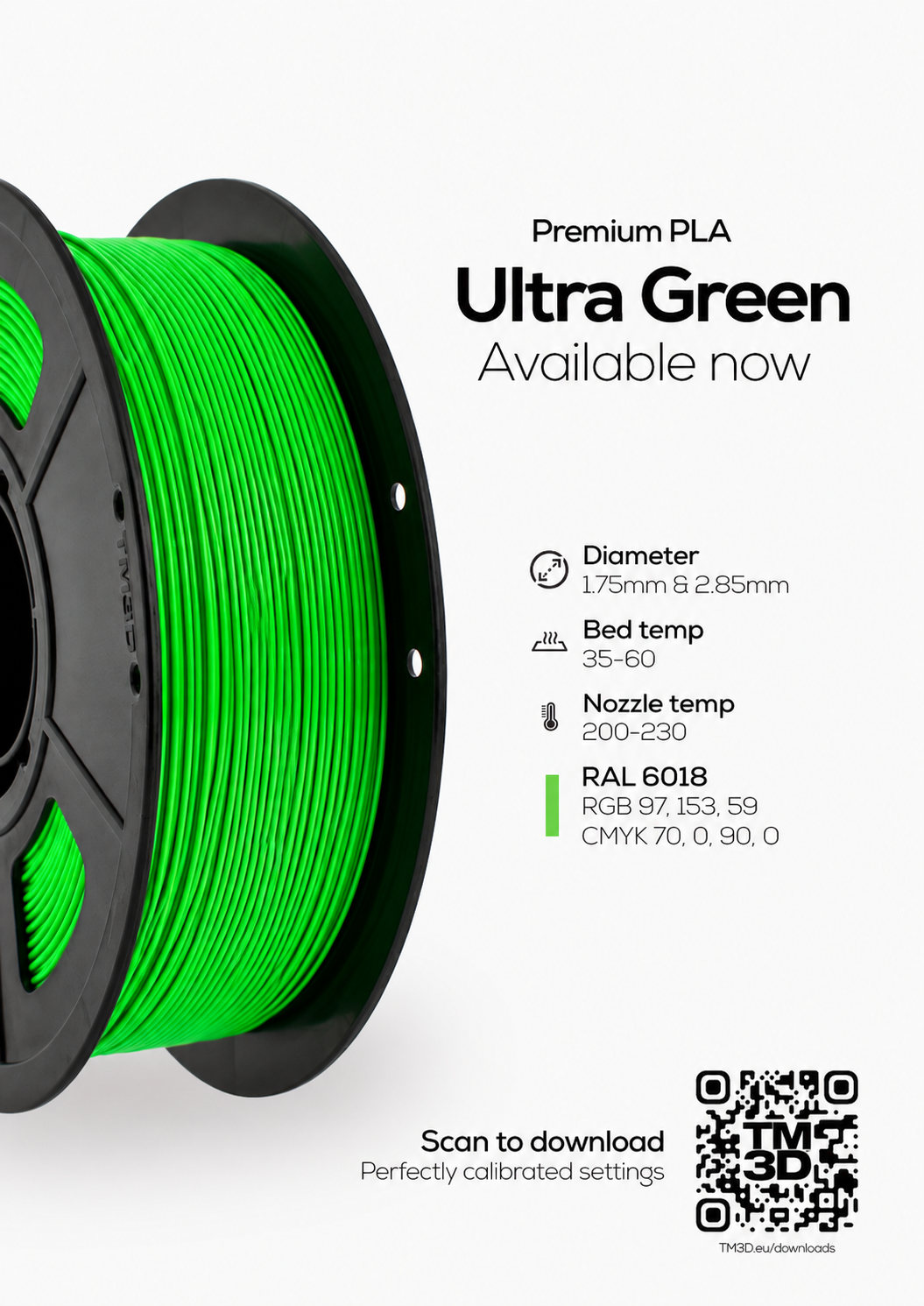 PLA - Ultra Vert