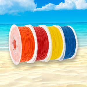 Pack Été - Orange, Rouge, Jaune & Bleu