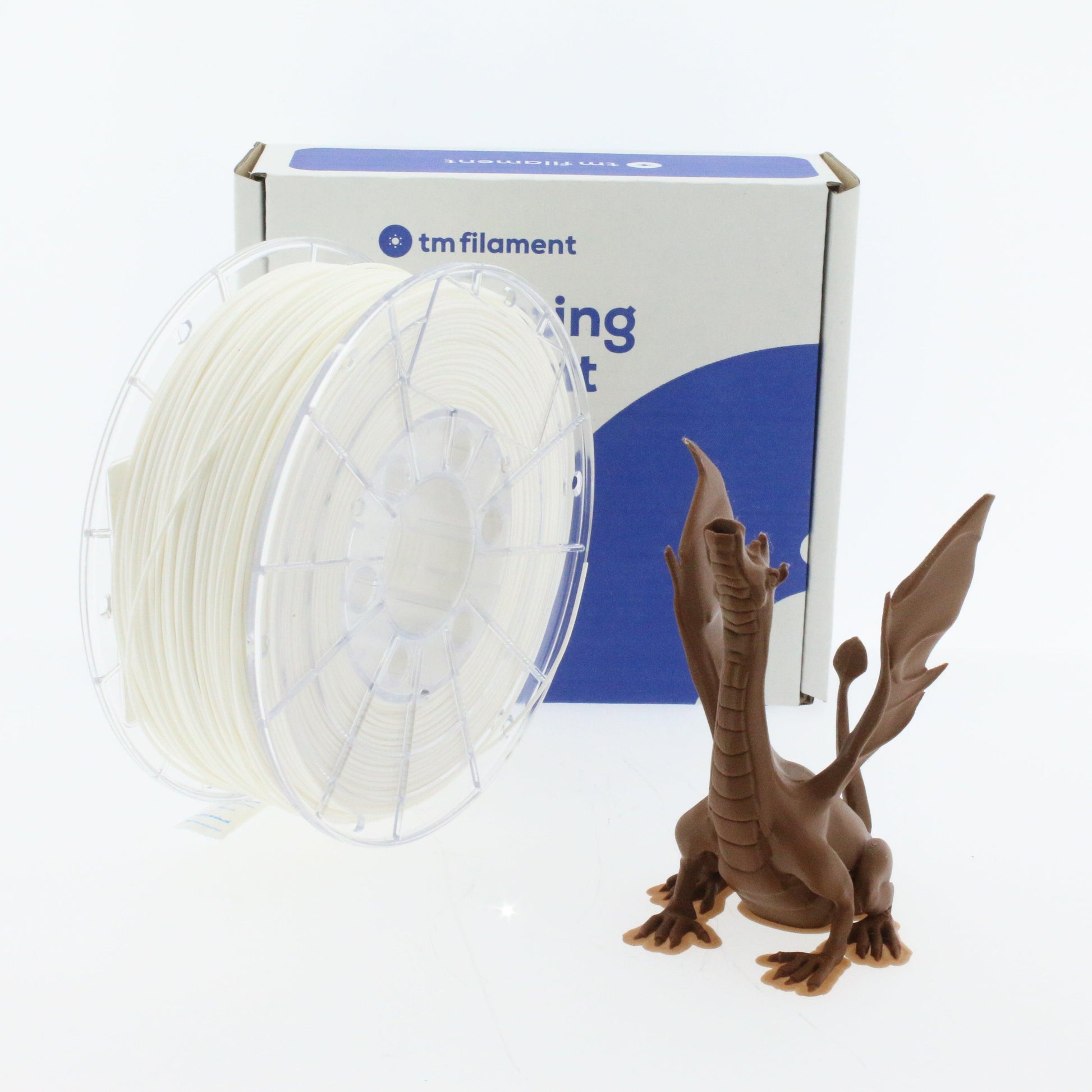 TMPremium-PLA TOUGH SIGNAL WHITE 1,75mm 1KG - Tm3dFilament